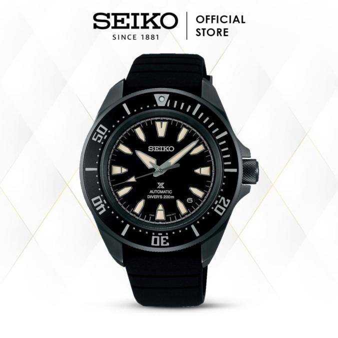 Seiko Prospex Samurai SRPL15K1 SRPL15 Diver Black Rubber Automatic