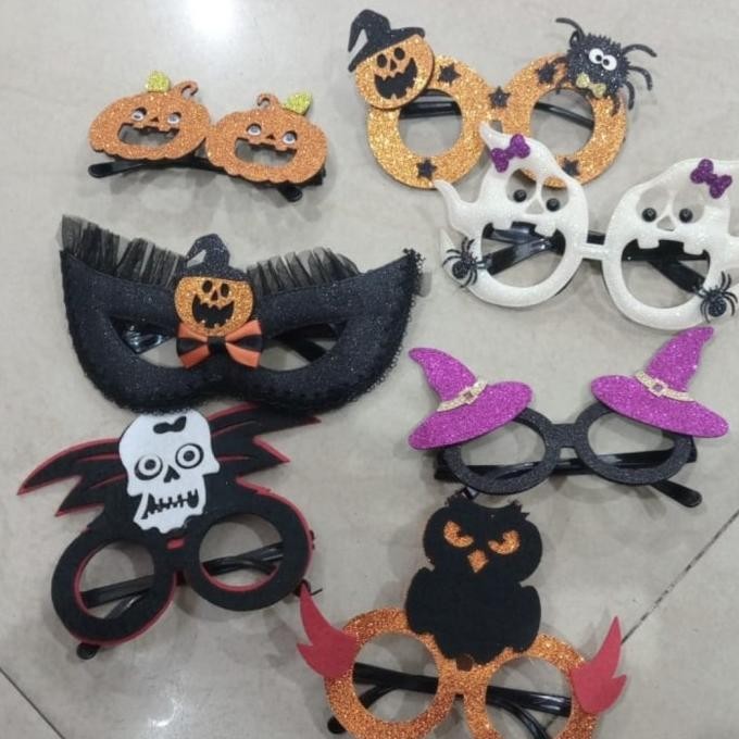 

Sale! Dekorasi Aksesoris Kacamata Halloween Variasi Prop Kostum