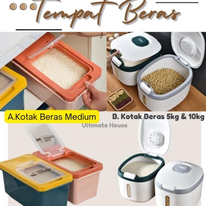 

Bo Erbaguna Rice Barrel Ota Yimpanan Bera Tepung Medium