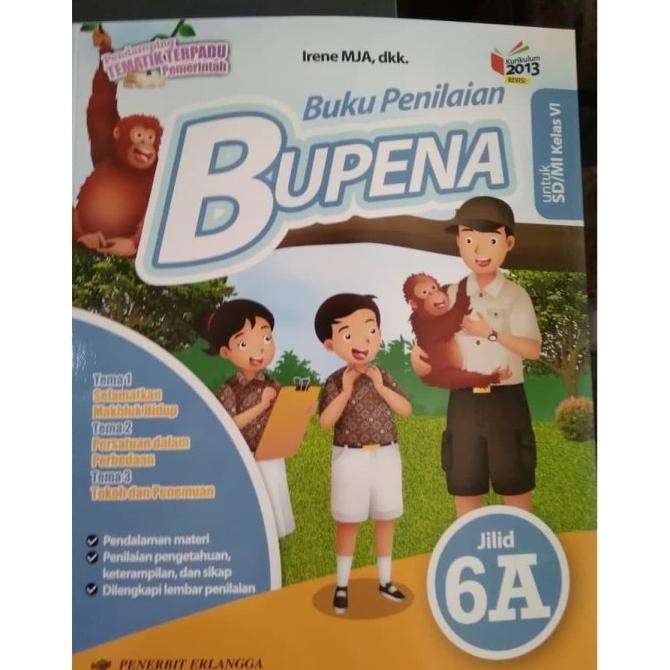 

BEST SELLER PAKET BUPENA 6A & 6B UNTUK SD MI K13N - ERLANGGA