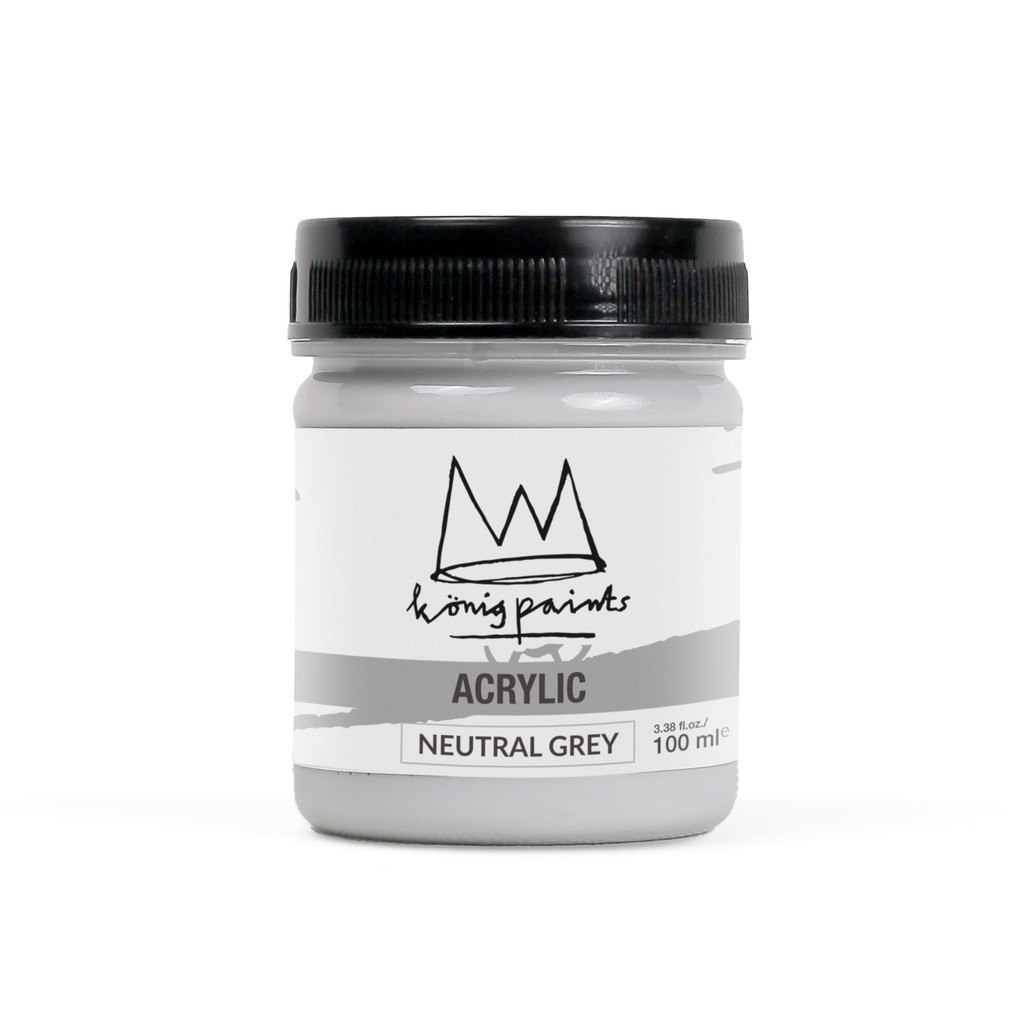 

KONIG PAINTS - 100mL NEUTRAL GREY