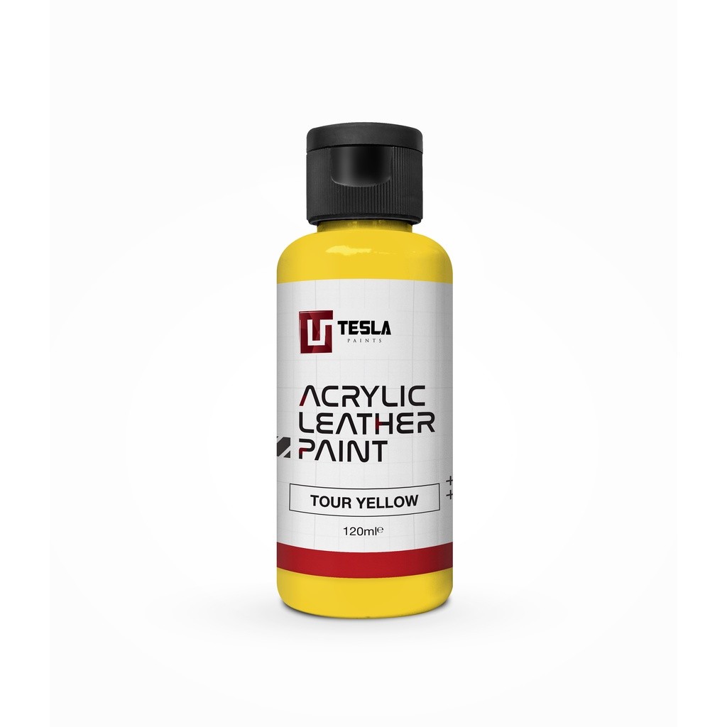 

ACRYLIC LEATHER PAINT - 120ML - TOUR YELLOW