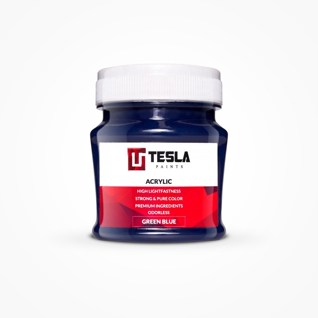 

TESLA PAINTS - 125ML - GREEN BLUE
