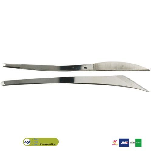 

Stainless Steel Carving Knife Pisau Ukir Sayat Bonsai Buah Kelapa