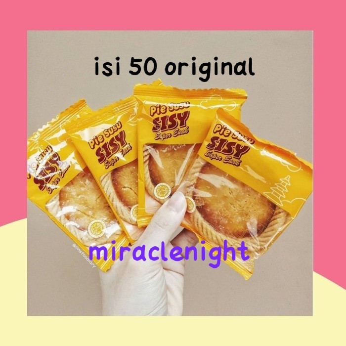 Pie Susu Sisy Khas Bali Isi 50Pcs Rasa Original
