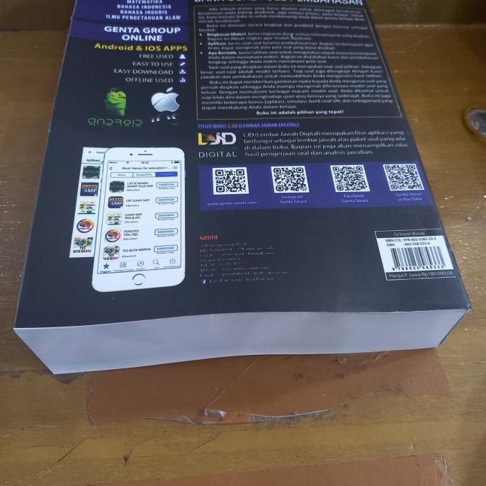 

SMART PLUS INTI MATERI BANK SOAL FULL PEMBAHASAN SMP KELAS 7 8 9