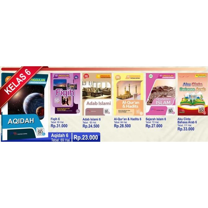 

Paket Buku SD Kelas 6