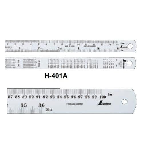 Penggaris Besi / Mistar / Ruler Shinwa 15 Cm Jepang Shinwa 101A