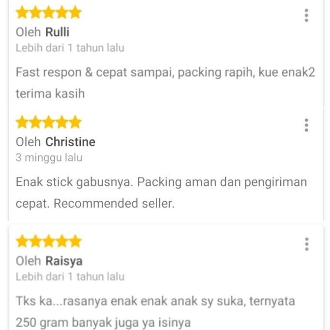 

READY STOCK 1 KG - STIK GABUS KEJU SPESIAL !!!!!