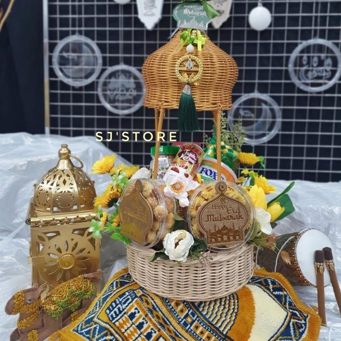 

Sale! Paket box hampers lebaran kue kering toples murah 47