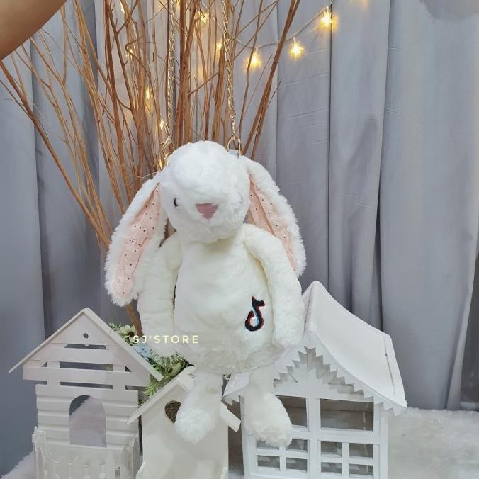 

Sale! Aksesoris tas anak anak kado hari paskah kelinci meja easter boneka