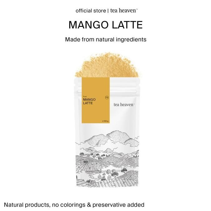 

MANGO LATTE POWDER DRINK BUBUK MINUMAN BUAH MANGGA SIAP KIRIM
