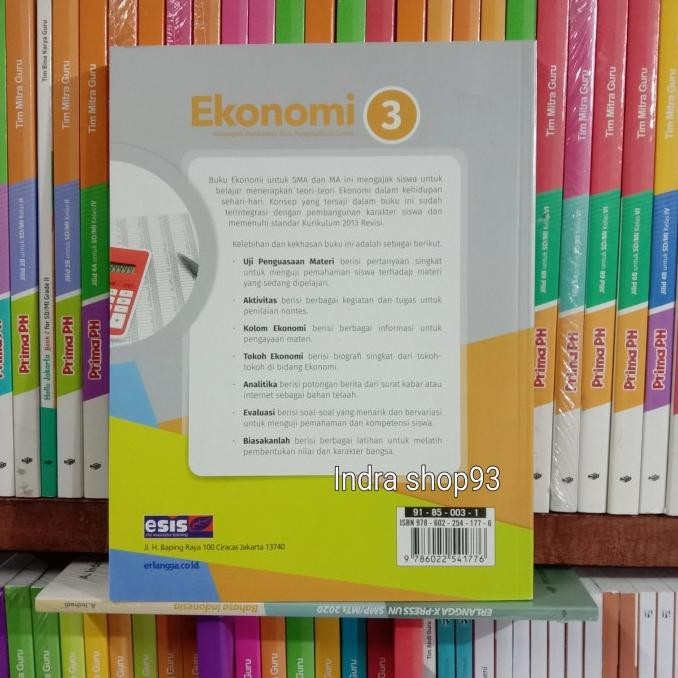

Buku Ekonomi kelas 3/XII SMA kurikulum 2013 ESIS kelompok peminatan