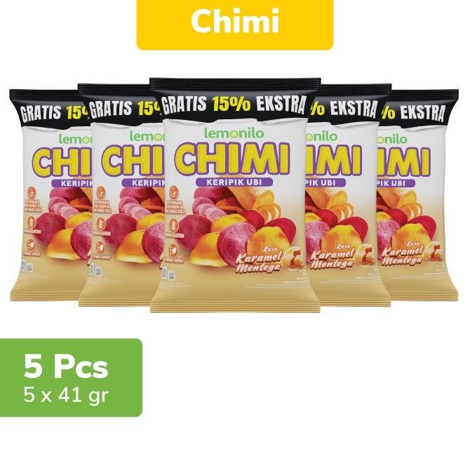 

TERBARU 5 PCS LEMONILO CHIMI UBI KARAMEL MENTEGA 41G !!!!!