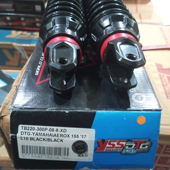 Shockbreaker Yss Dtg Tb220-300P Yamaha Aerox 155 Original Yss