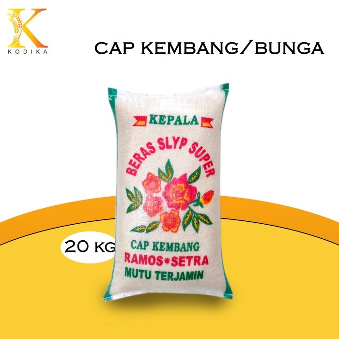 

Beras 20kg Kualitas Terjamin Beras Rojolele Beras Cap Kembang Beras