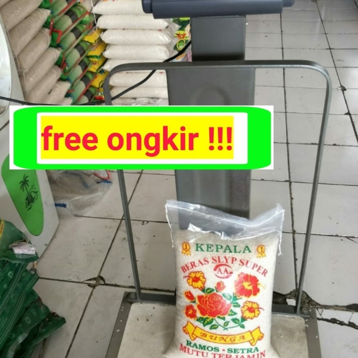 

Beras merek cap BUNGA 5 kg pulen enak alami murah- GOSEND