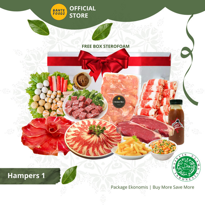 

[HAMPERS] Paket Grill Beef Slice Chicken Slice Steamboat Tomyam Parcel Hampers Spesial