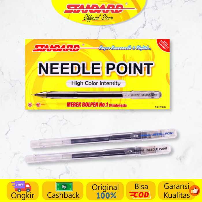 

STANDARD PEN NEEDLE POINT 0.5 ISI 12 PCS