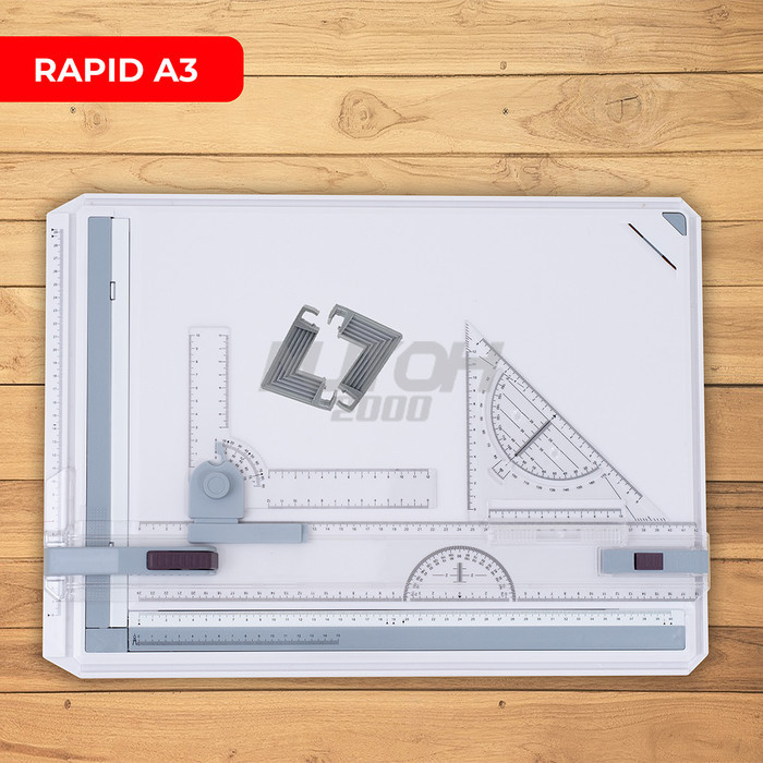 

Rotring drawing board A3 meja gambar A3 - Original Jerman