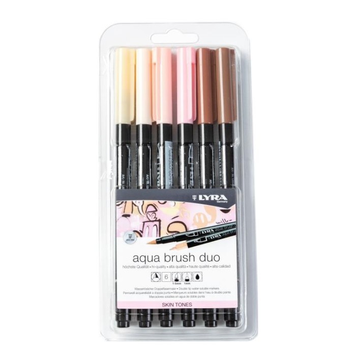 

LYRA Aqua Brush Duo Skin Tones Set