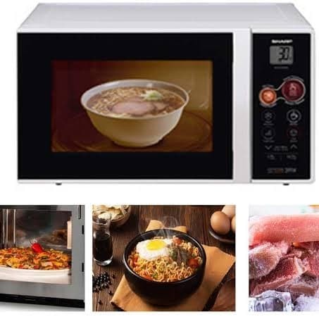 TERBARU Microwave Sharp Touch Control R21A1 Low Watt 22L Garansi Resmi