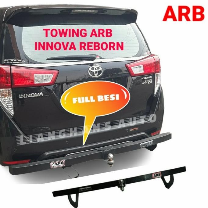 " Towing Bar Arb Pengaman Bemper Belakang Arb Full Besi Innova Reborn