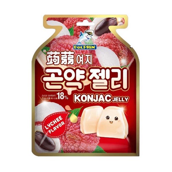 

CAPTAIN DOLPHIN KONJAC JELLY LYCHEE 300 GR (15x20GR)