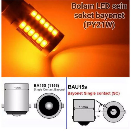 Dop Lampu Rem Sein Led Super Terang Murah