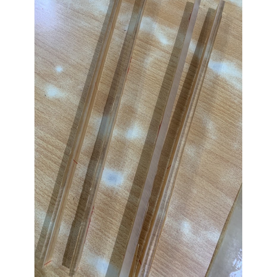 

Mistar penggaris kue kering cookies 8mm / acrylic per PASANG (2pc)