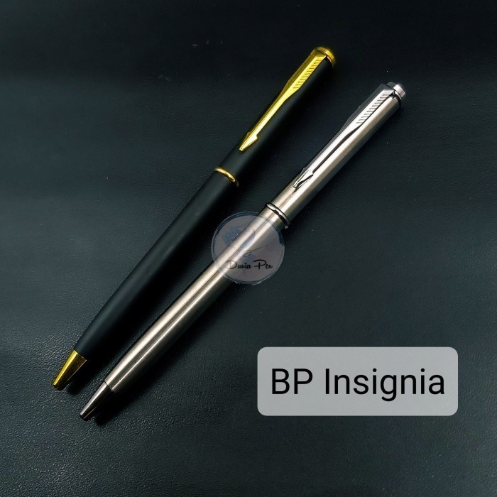 

Pulpen Metal Model Parker Insignia, Model Elegan Bisa Custom Laser