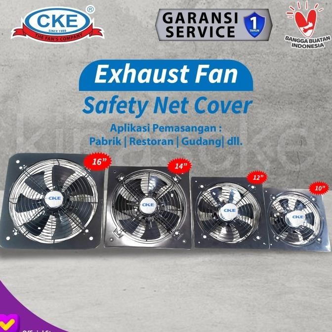 Wall Exhaust Fan 16" Inch Kipas Exhaust Fan Dinding Industrial 16 Inch