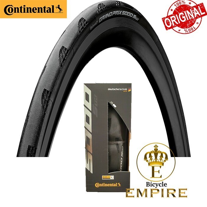 Ban Luar 700c CONTINENTAL GP5000 GP5000S TR 700 x 28c Tubeless Black
