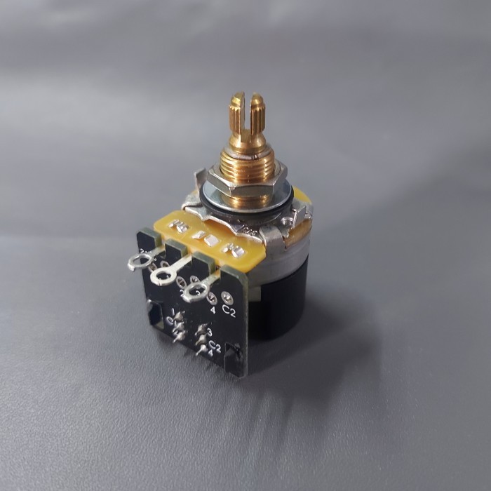 potensio gitar CTS 500K pushpull DPDT Split Shaft A500K B500K original