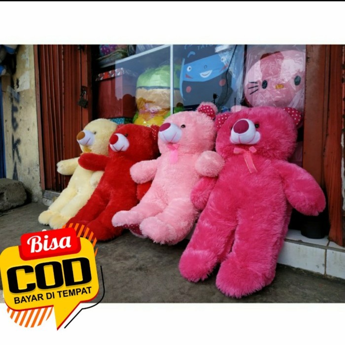 PROMO boneka teddy bear ukuran sedang