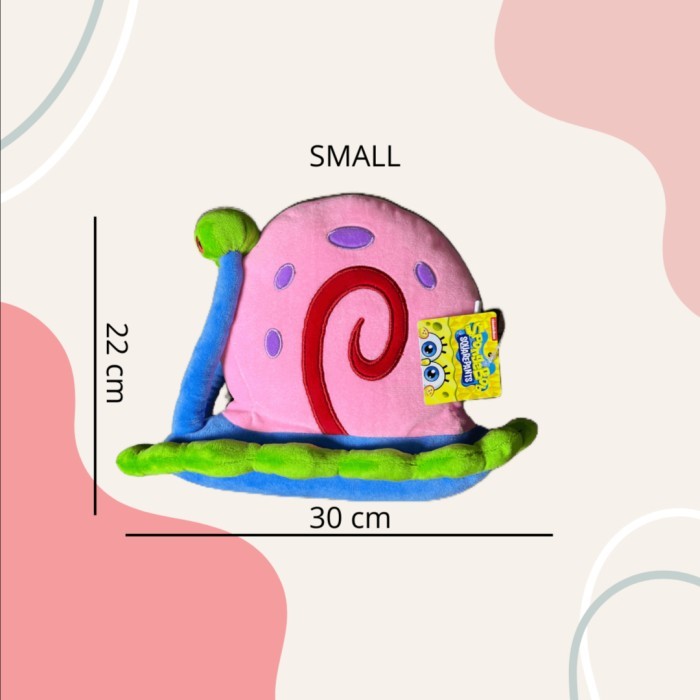 ORI Boneka GARY Siput Spongebob Squarepants Nickelodeon