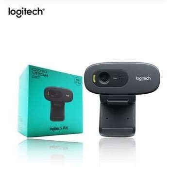 Aksesoris Kamera Web Cam Webcam Laptop Komputer Pc Logitech Hd Ada Mic