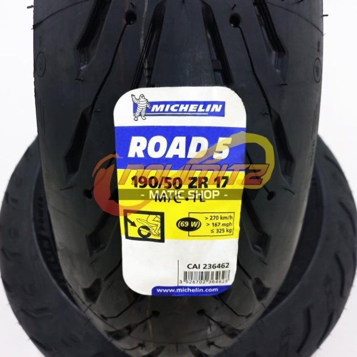 Ban Michelin Road 5 190/50 - 17