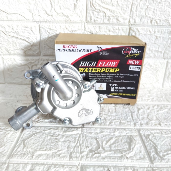 Waterpump Water Pump High Flow Xtr Racing Mx King Vixion R15 Old