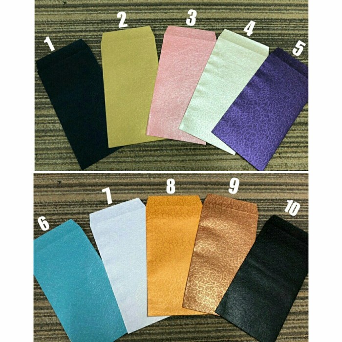 

Sale Amplop Polos Isi 10 / Angpao Polos Isi 10