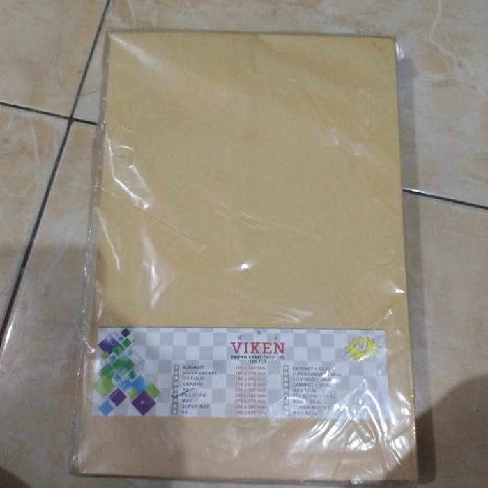 

Sale Amplop Coklat Folio Polos Isi 100