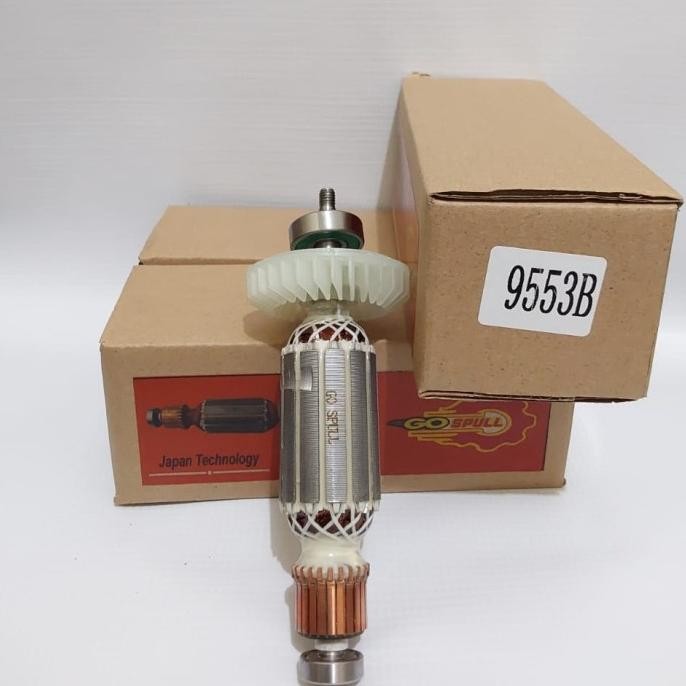 Amatur Amature Mesin Gerinda Makita 9553B Rotor Angker 9553B