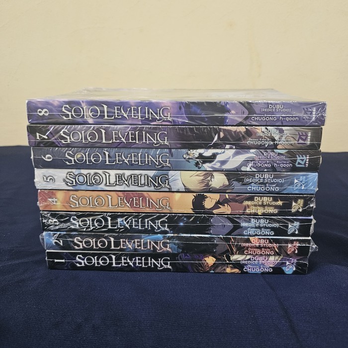 SGA99 KOMIK/MANHWA SOLO LEVELING VOL.1-8 / DUBU CHUNGONG