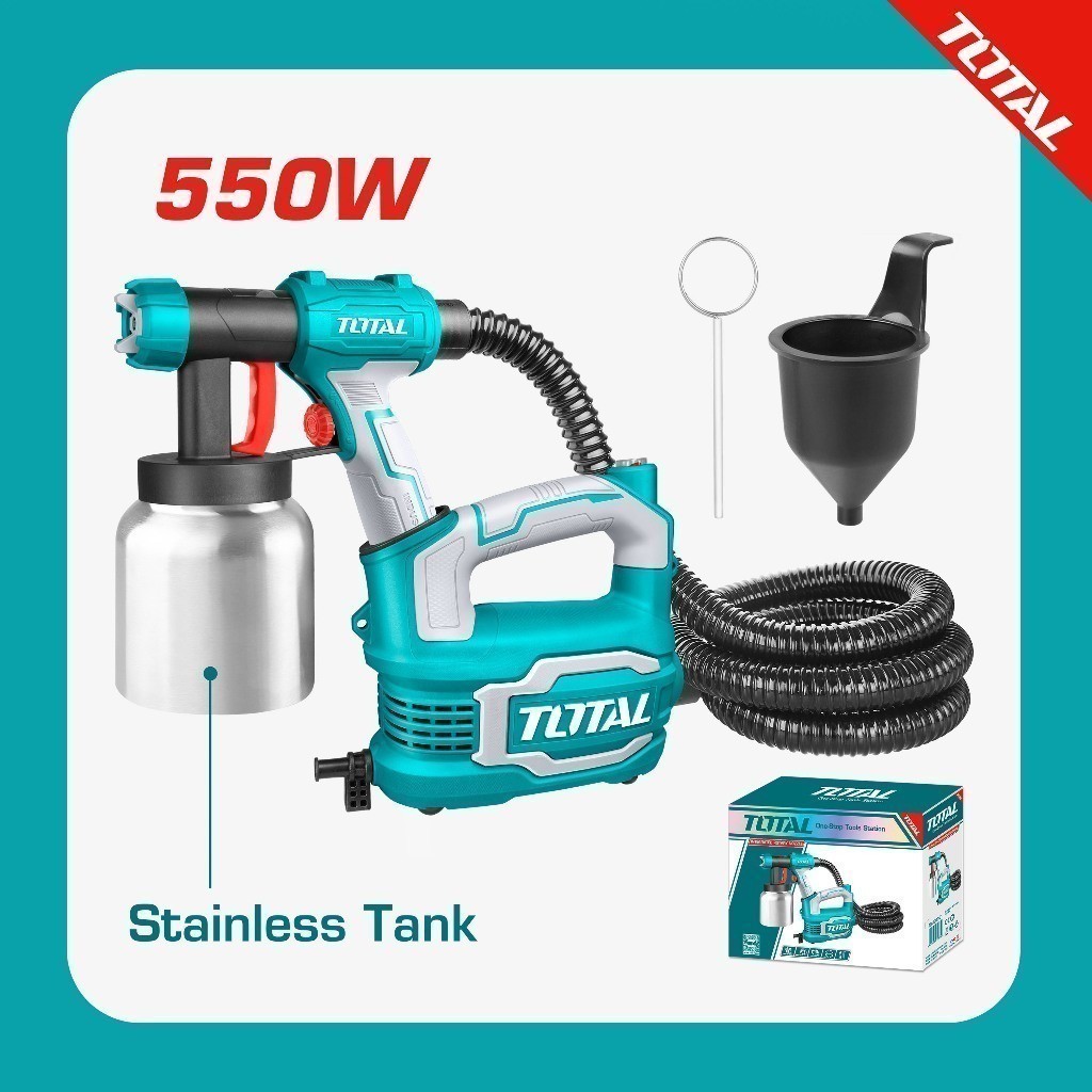 TOTAL Semprot Cat HVLP / HVLP Spray Gun TT5006 2