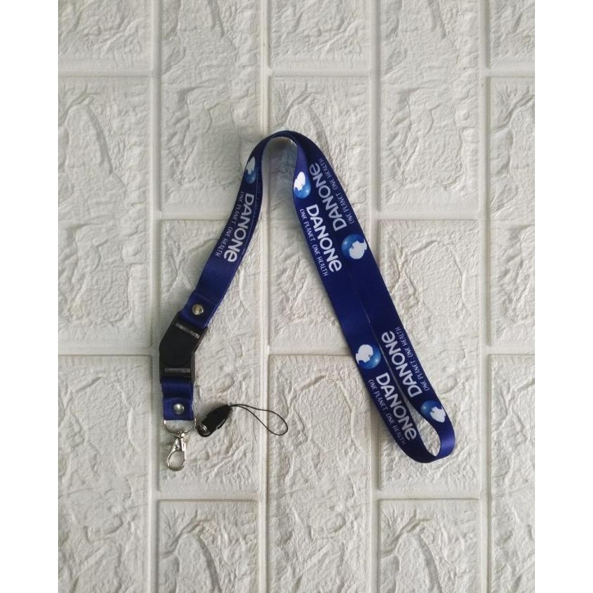 

Danone Lanyard / Tali Gantungan Id Card - Free Strap Gantungan Hp
