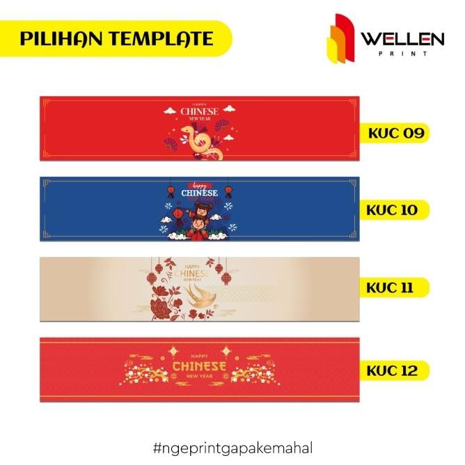 

Paper Belt Imlek Print / Papeelt Hampers CNY / Sleeve Hadiah