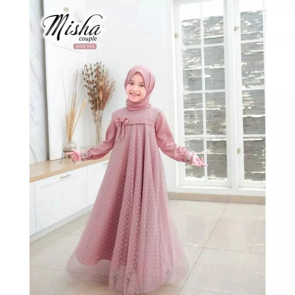 Ghamis Gmis Tanggung Anak Perempuan Terbaru 2025 Bahan Premium Bajugamis Gamis Cod Bj Muslimah Kid A