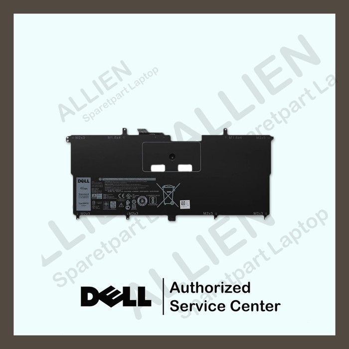 Original Baterai NNF1C Dell XPS 13 9365 HMPFH 13-9365-DB1805TS