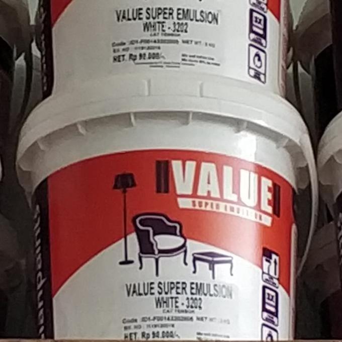 {{{{}}] Cat Tembok Asian Paint Value Putih