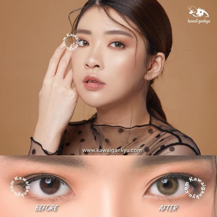 Kawai Gankyu Softlens - Luina Miami Hazel